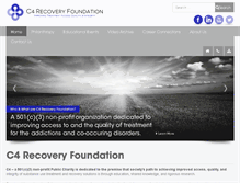 Tablet Screenshot of c4recoverysolutions.org